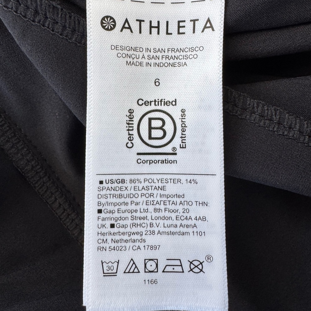 Athleta Brooklyn Mid Rise Ankle Pant Black
Size 6 - Picture 5 of 6